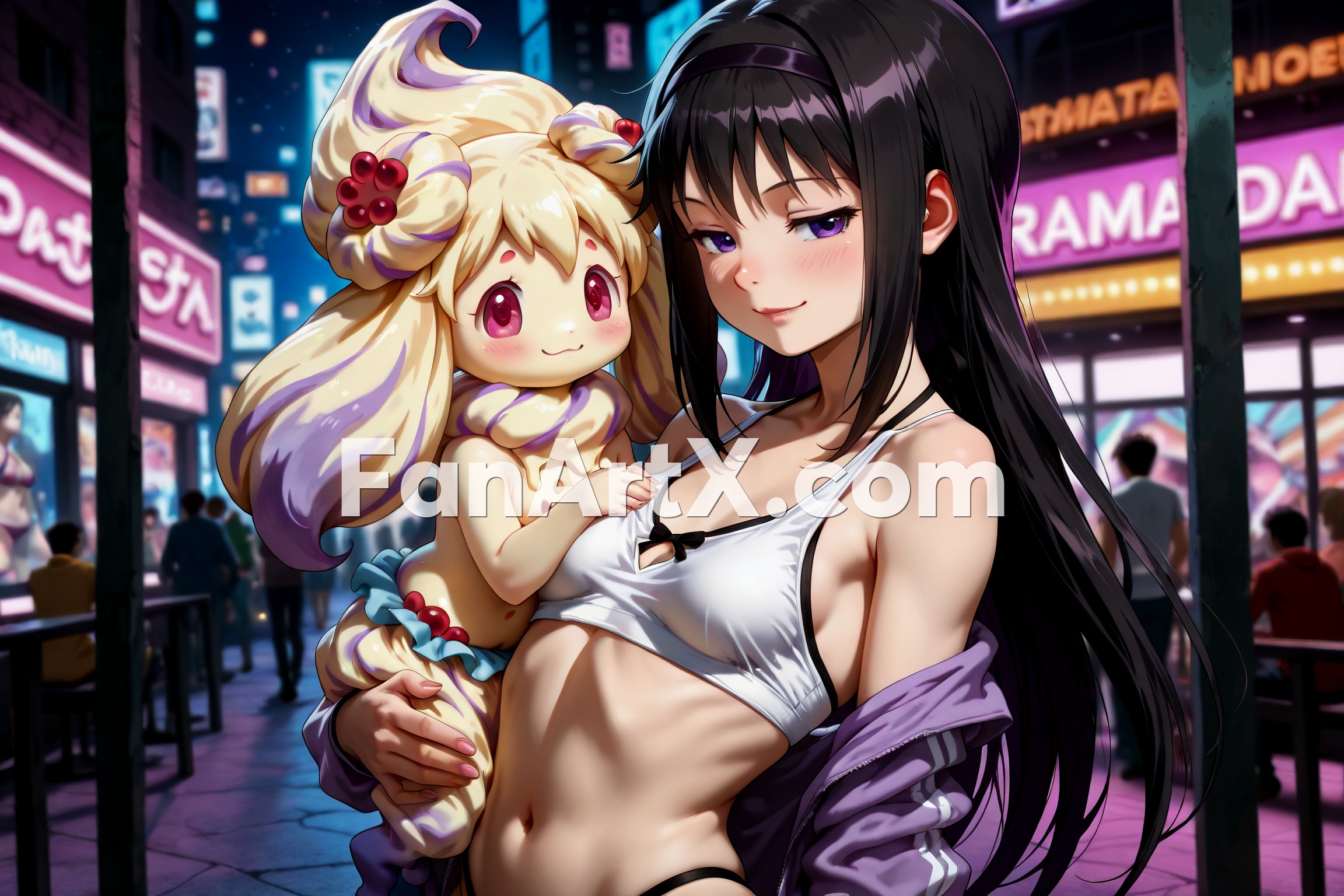 Akemi Homura Puella Magi Madoka Magica Fanart 6827652
